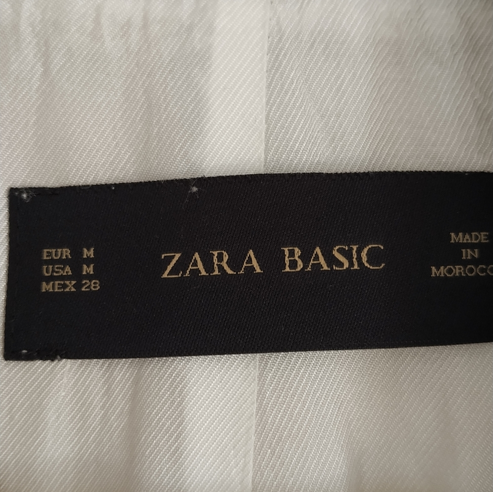 Zara Cream Colored Blazer - Picture 9 of 12